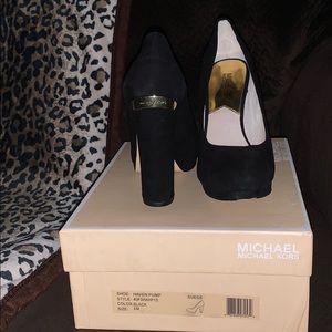 Black Michael Kors Heels